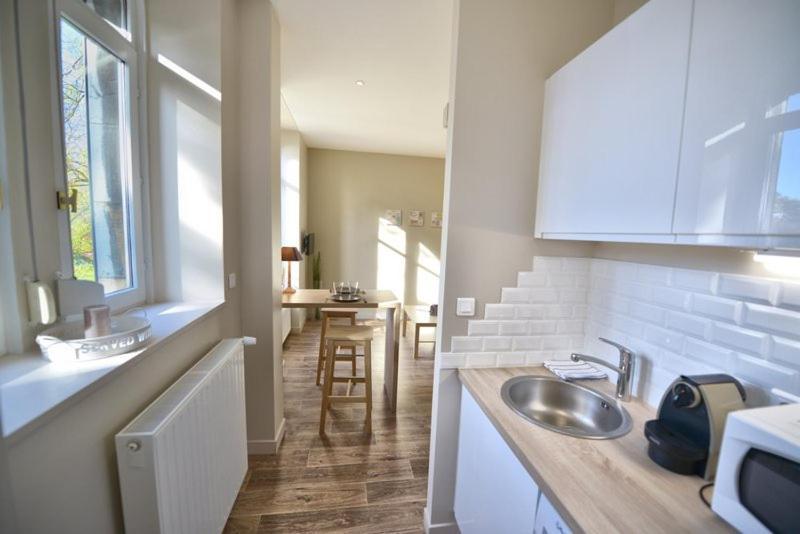 Appartment Les Suites Du Parc Безансон Номер фото